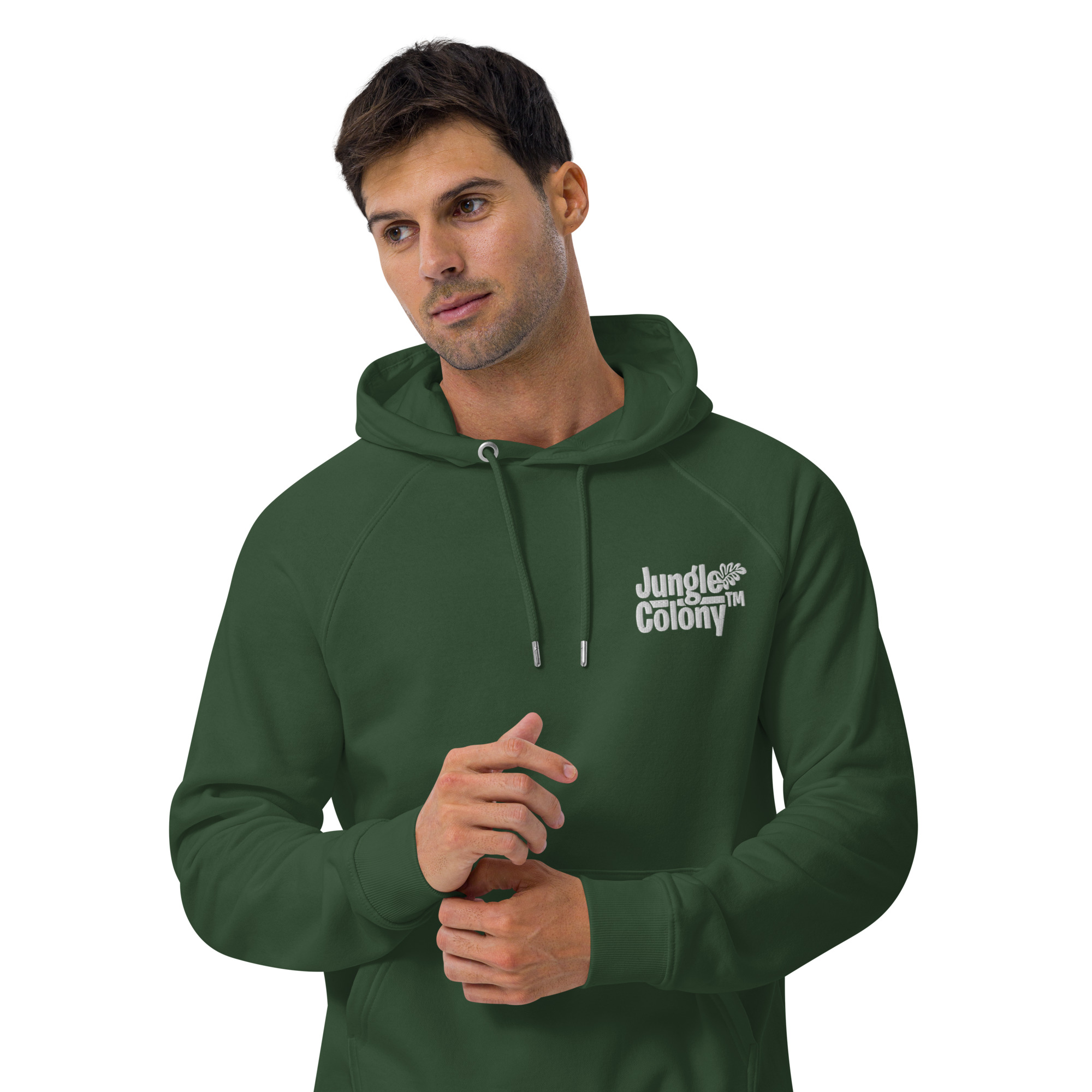 unisex-eco-raglan-hoodie-bottle-green-front-3-6420086c8864a.jpg