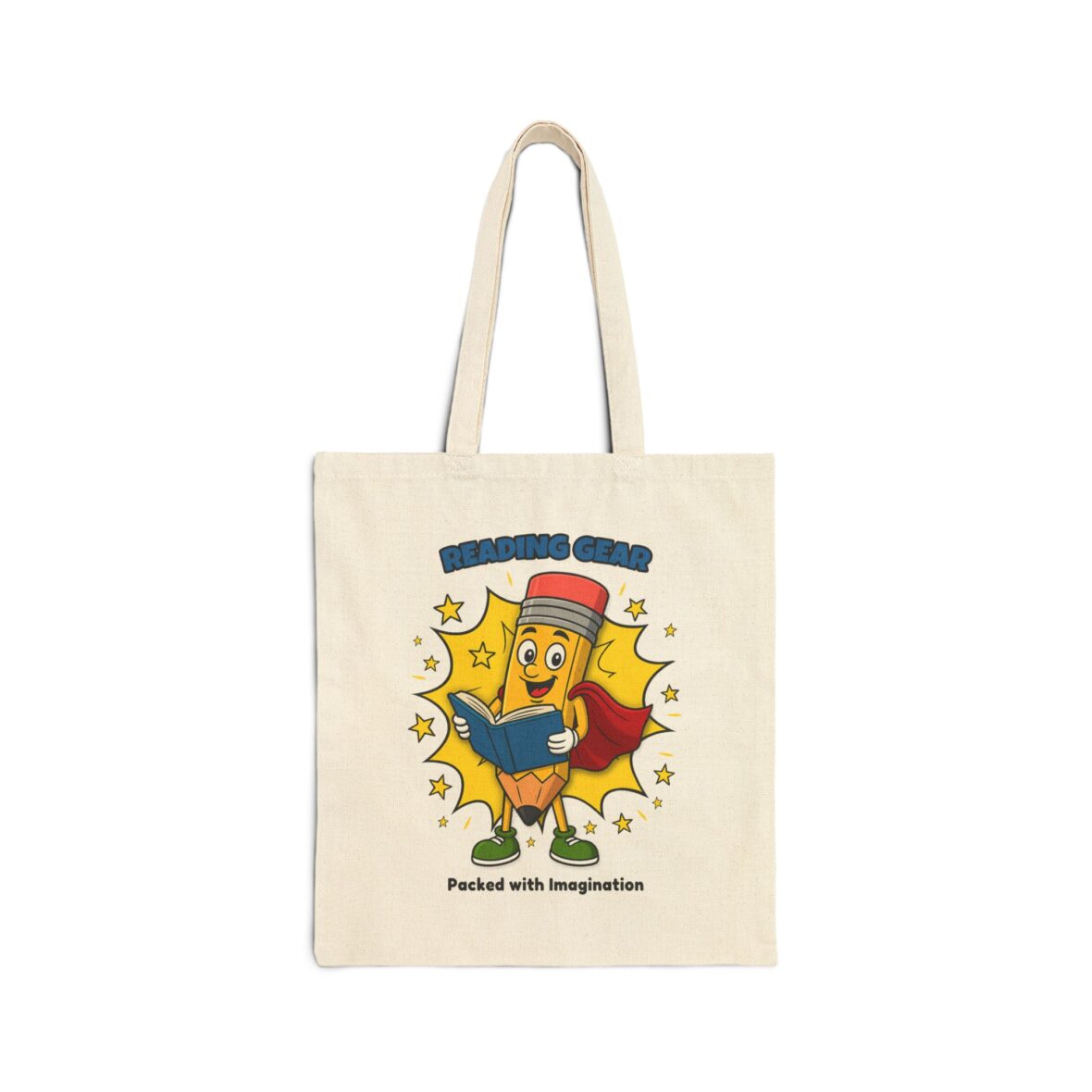 Reading Hero Tote Kids Book Bag for Students