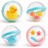 Munchkin Float & Play Bubbles baby bath toy set 4 pack